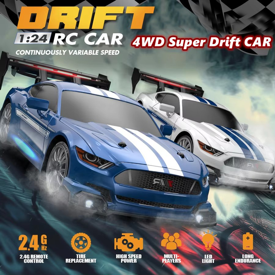 4WD リモートコントロールカー RC ドリフト 1:24  - Rc Hobby Pro のレビューと価格