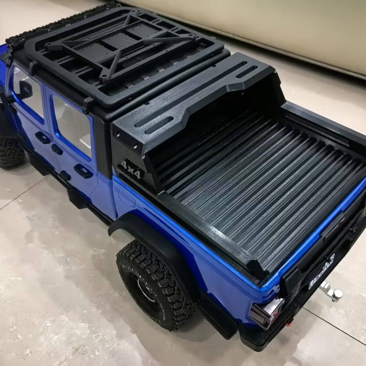 RC 格納式リアベッド RLAARLO JK07 モジュラー - Rc Hobby Crawler のレビューと価格