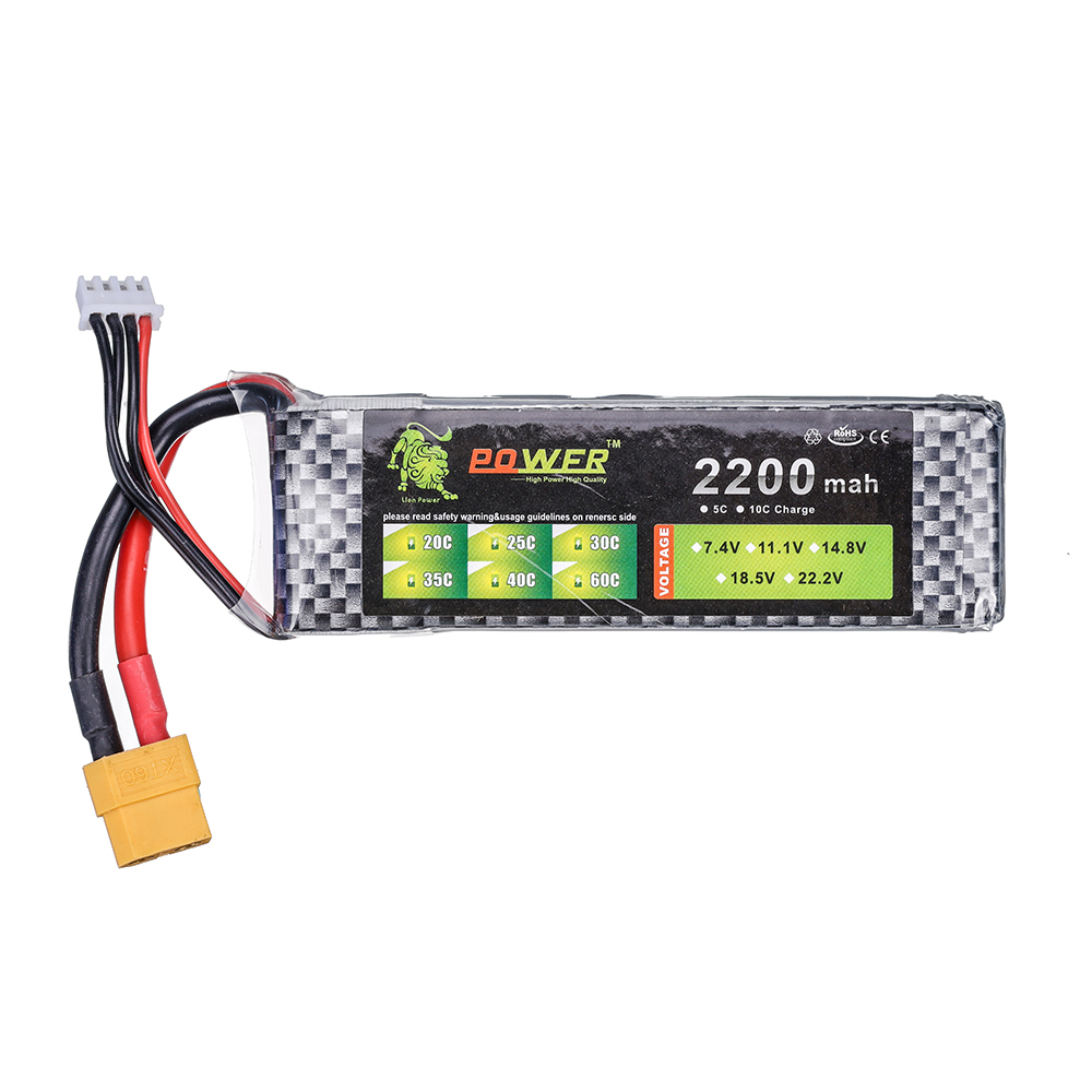 3S 11.1V 2200mAh 35C リポバッテリー T - Rc Hobby Airplanes のレビューと価格