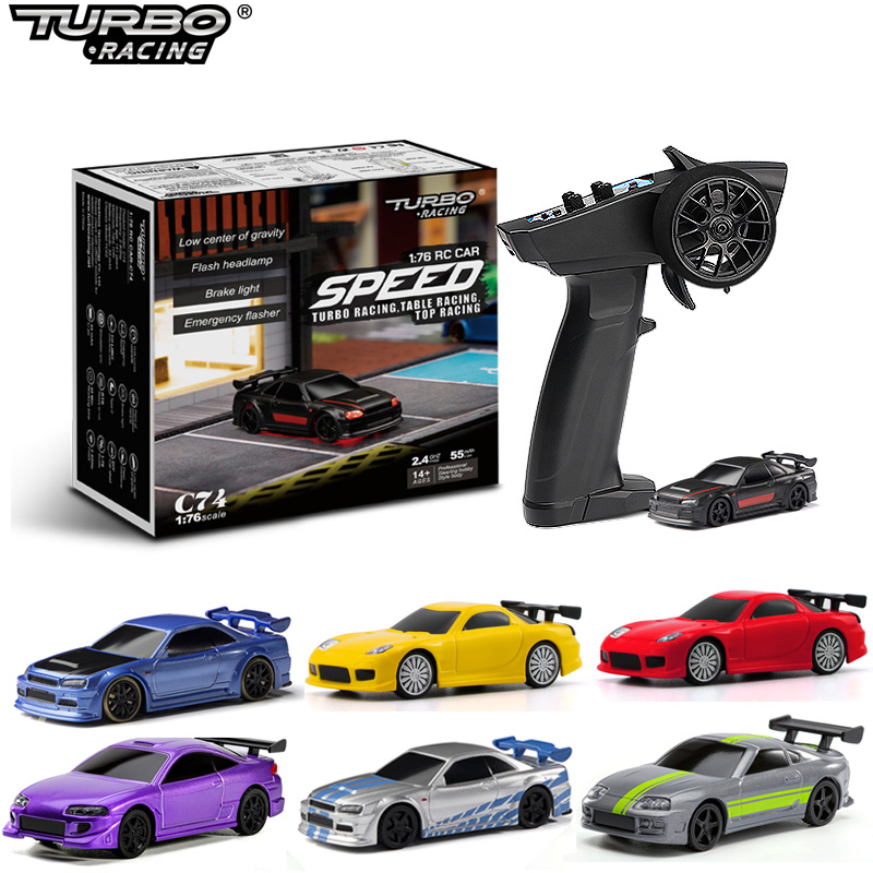 ターボレーシング 1:76 C64 C73 C72 C74  - Rc Hobby Pro のレビューと価格